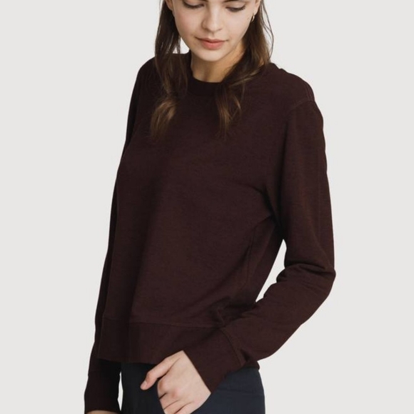 Kit and Ace Tops - Uniform Brushed Crew